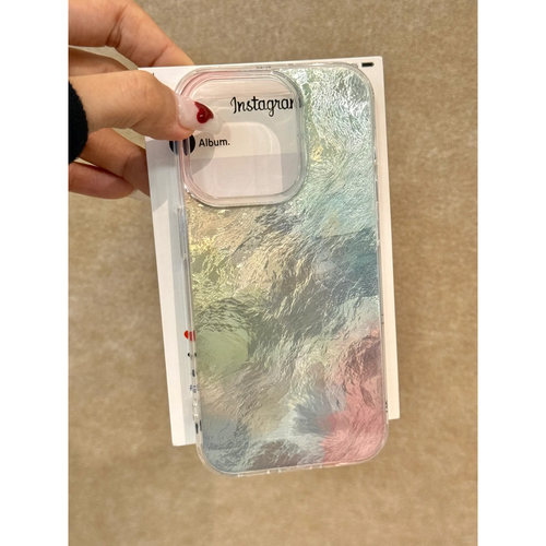 渐变漩涡手机壳小众个性防摔