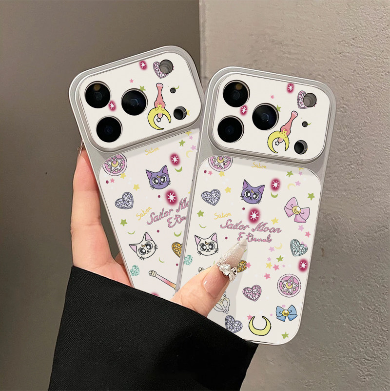 魔法露娜猫适用iPhone17promax手机壳15苹果16华为mate80卡通vivo小米17防摔oppofindx9电镀壳红米k90荣耀500