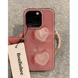 p70创意vivo小米14红米k80荣耀oppo 粉底苹果适用iPhone16pro手机壳13苹果15promax可爱12女11华为mate60新款
