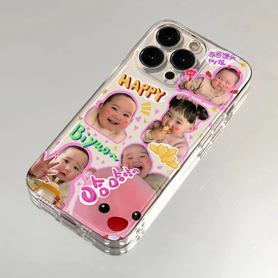 趣味可爱插画手机壳全包防摔