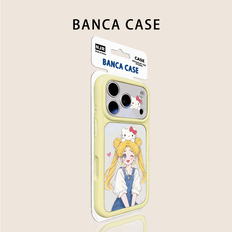 美少女战士猫咪适用iPhone17Promax手机壳苹果16promax新款13卡通12日韩14保护套18ProMax全包15plus星空壳11