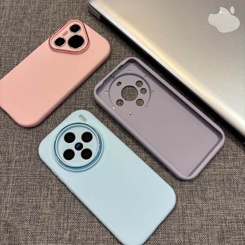 小胖妹纯色适用iPhone17promax手机壳12苹果16简约15华为mate70vivo小米17pro女oppo软壳13红米nate14荣耀200