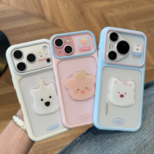 西高地贴片适用苹果17新款iPhone16ProMax手机壳华为mate70灰帽狗小米17pro荣耀magic8OPPOreno15红米VIVOs50