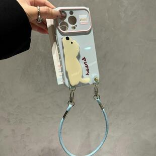 网红趴趴小狗适用iPhone16promax苹果14/13华为mate80VIVOx300小米17pro卡通OPPOreno15红米k80荣耀500手机壳