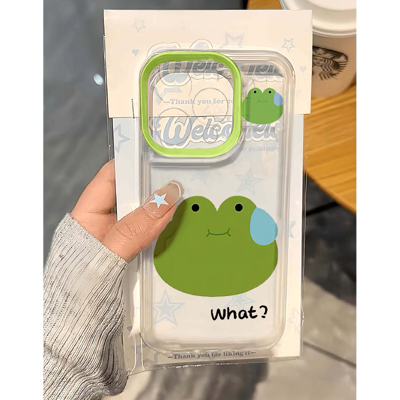 可爱创意全包超薄插画手机壳防摔