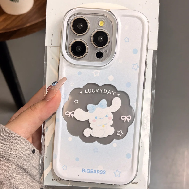 蓝色玉桂狗适用苹果16promax手机壳iphone15新款mate60透明14红米note13防摔k70小米华为pura70软vivoppo荣耀