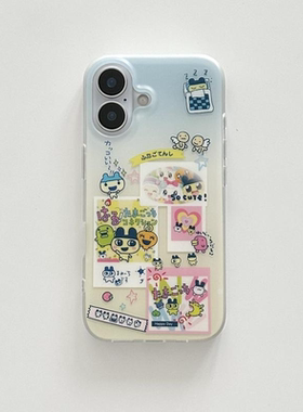拓麻歌子适用苹果16promax手机壳iphone15pro可爱12华为mate60新款p70卡通vivo小米14红米note13荣耀oppok80