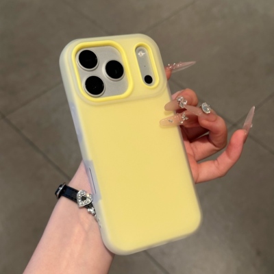 肤感二合一果冻适用iPhone17Promax手机壳14苹果16pro全包13简约VIVO小米15新款OPPOfindx8华为P80红米12荣耀
