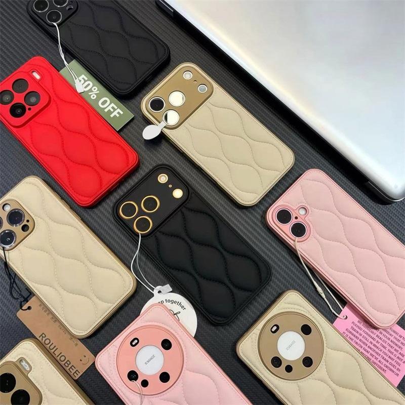 秋冬创意同款羽绒气垫手机壳防摔