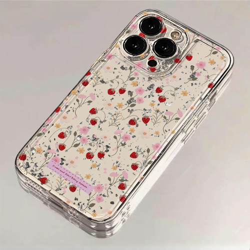 满屏春日碎花适用iphone16promax手机壳15苹果17透明13华为mate70卡通vivox200小米14防摔oppo12红米k80荣耀