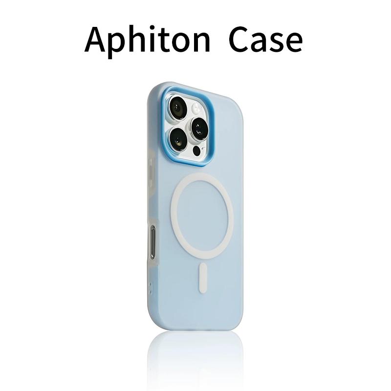 蓝色肤感果冻磁吸适用iphone16promax手机壳小米17pro充电高级感苹果15pro时尚14保护套13简约findx8华为p70