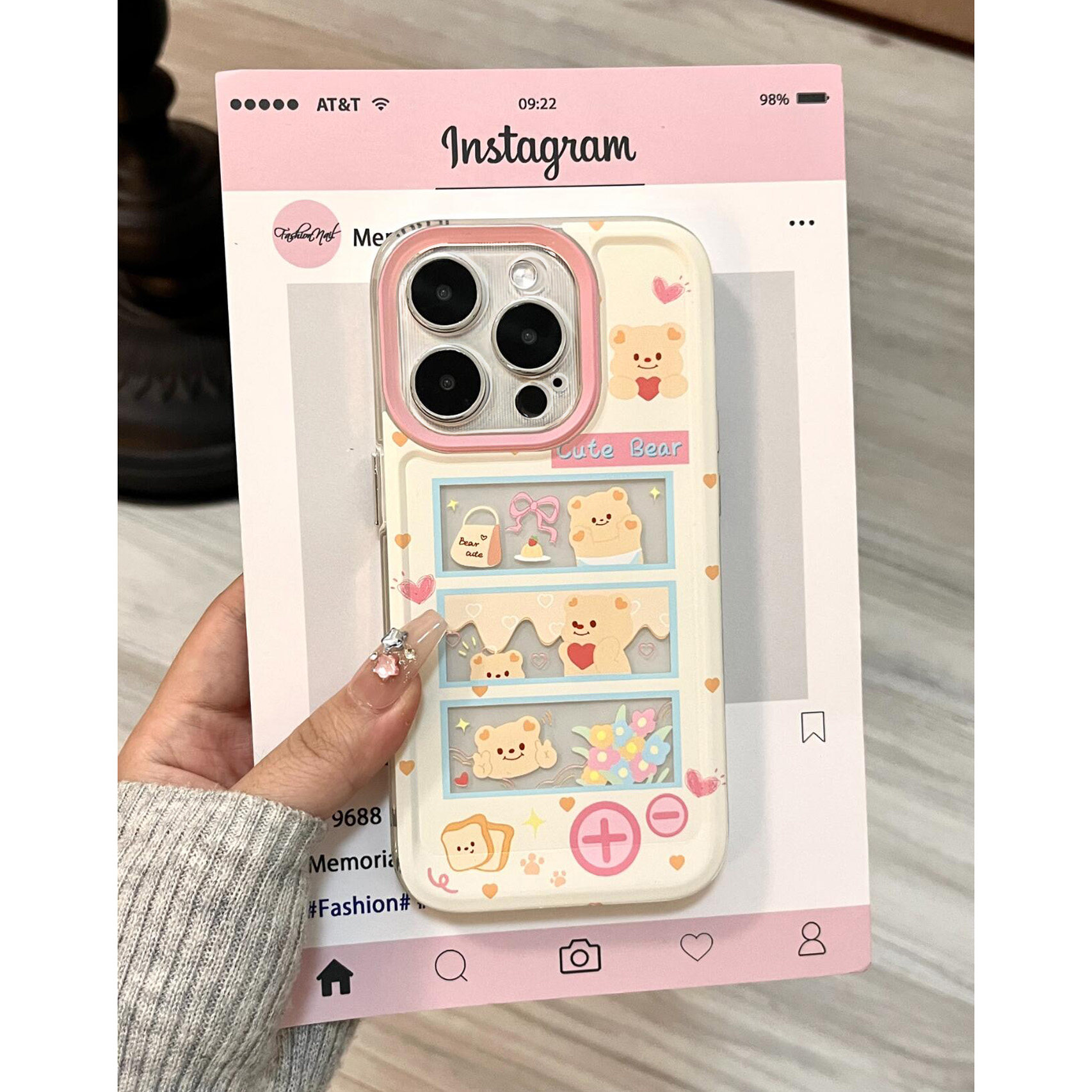 扭蛋黄油熊适用苹果15promax手机壳iphone16/12卡通mate60红米note13防摔小米14华为pura70荣耀软壳vivoppo女