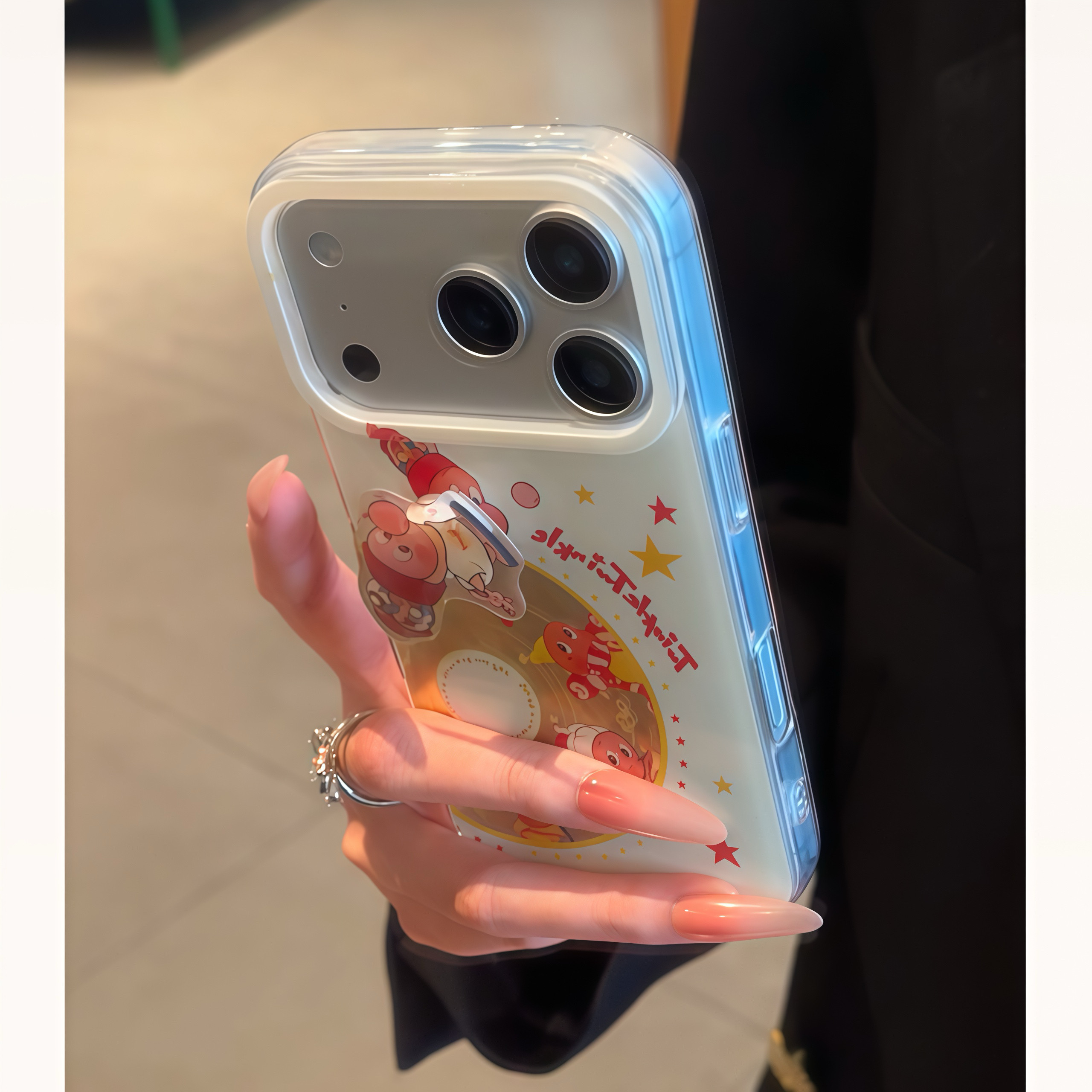 旋转公仔适用苹果16promax手机壳iphone17pro新款