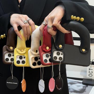 高级15promax手机壳简约新款个性