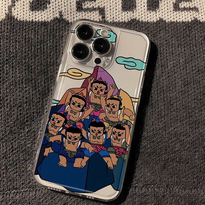 葫芦娃手机壳软壳卡通全包防摔