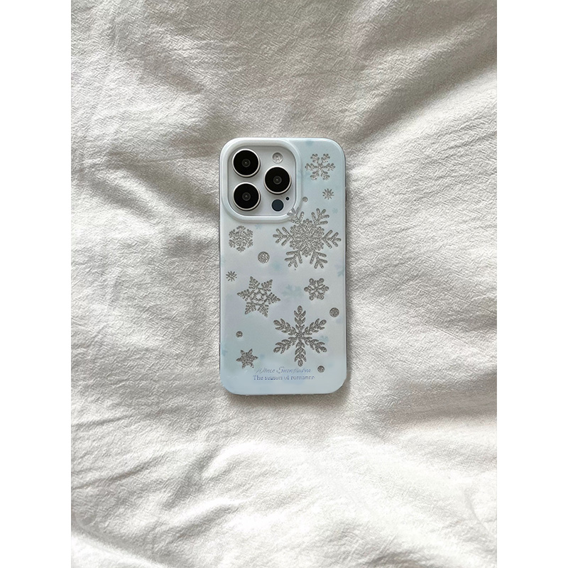 雪花16proma手机壳创意闪粉壳