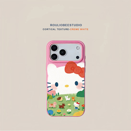 春日动物园适用苹果17promax手机壳iPhone16pro新款15华为p70保护套创意13防摔14小米17皮纹壳vivoppo荣耀400