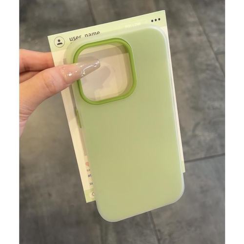 简约肤感果冻二合一手机壳防摔