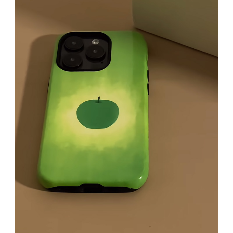 磨砂菲林创意适用苹果16pro手机壳iphone15promax可爱12华为mate60新款p70抹茶绿vivo小米14红米k70荣耀oppo