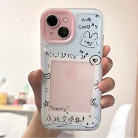 創(chuàng)意透明相框全包手機殼插畫