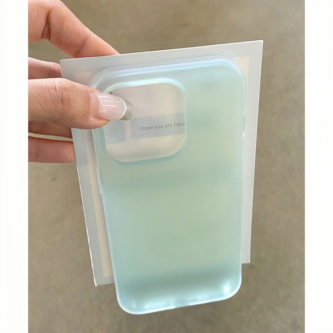 ins风渐变磨砂雾面适用iPhone15promax手机壳苹果14/13pro高级12/11个性透明14PRO纯色超薄软壳女款创意防摔