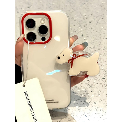 可爱卡通西高地小狗手机壳防摔