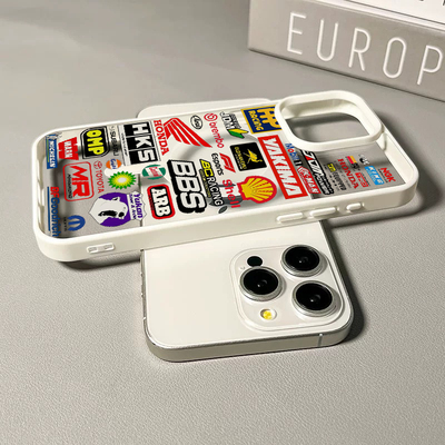 创意汽车标签亚克力手机壳