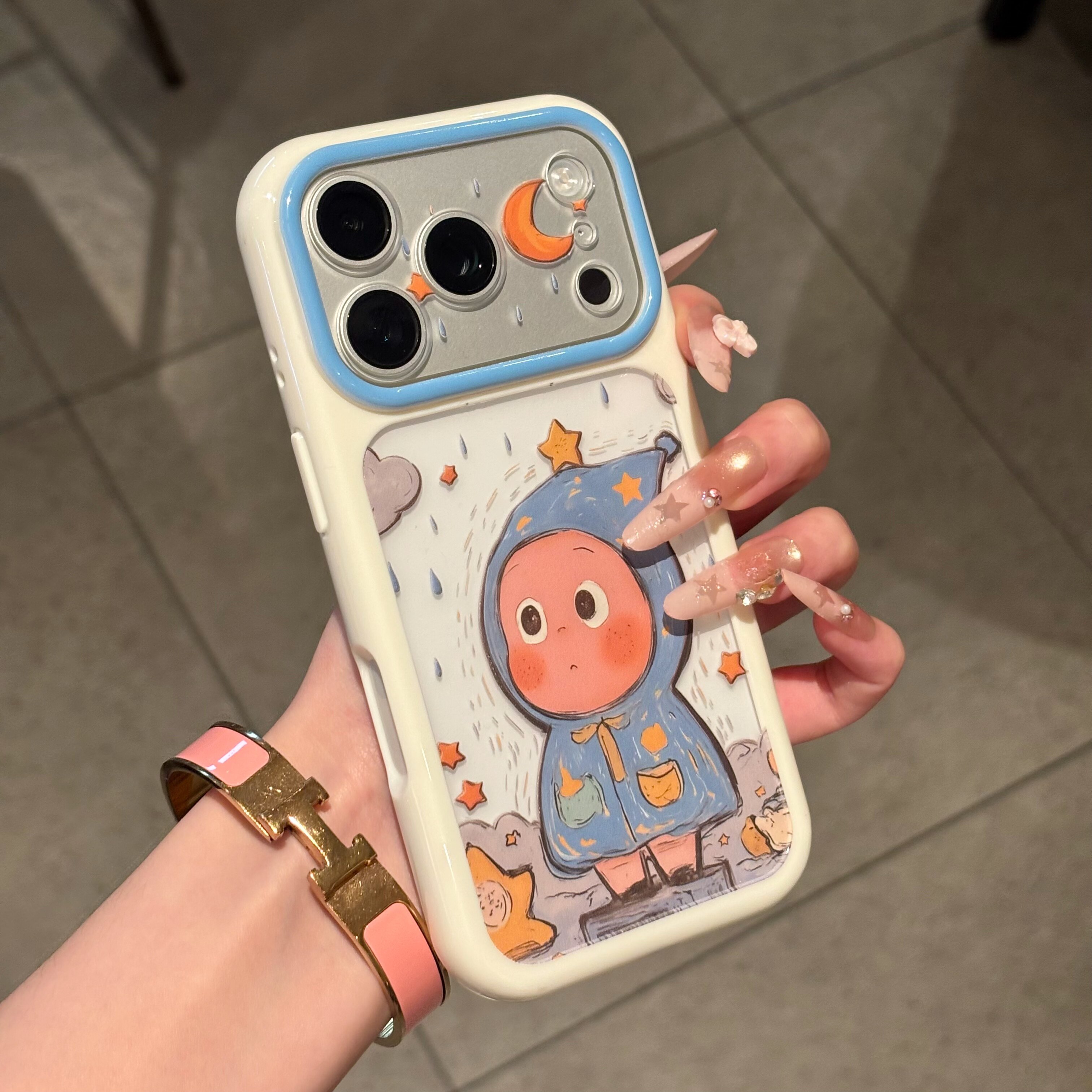 雨衣星人适用苹果16promax手机壳iPhone14卡通mate80华为p90小米17pro可爱13荣耀OPPOreno15红米VIVOs50网红