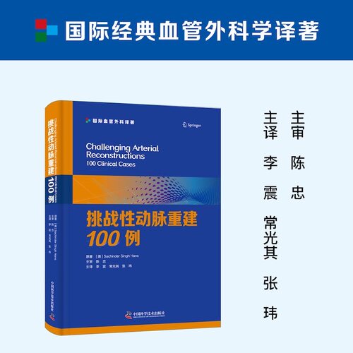 挑战性动脉重建100例 精选100个经典病例/详细诊疗过程/深入剖析治疗要点