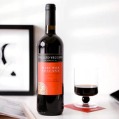 大橘大利 意大利托斯卡纳梅洛 桑娇维塞混酿柔顺干红葡萄酒DOC