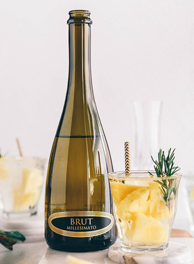 意大利进口 BRUT MILLESIMATO 天然型（干型）气泡酒白葡萄起泡酒