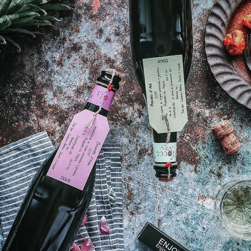 许愿瓶丨莫斯卡托甜白docg微气泡