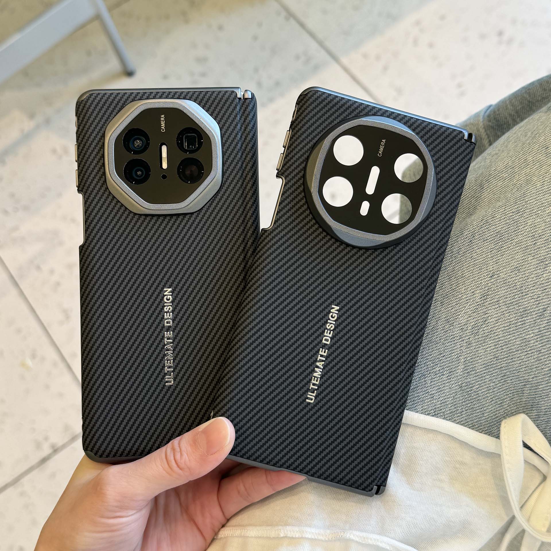 双中轴全包适用华为x6手机壳x3x5超薄磁吸铰链X5典藏版保护套x3改x6新款可挂绳碳纤维纹外壳