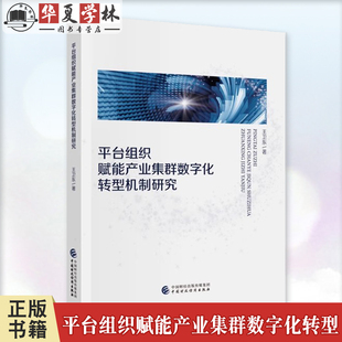 平台组织赋能产业集群数字化转型机制研究 王卫东 中国财政经济出版社9787522336350