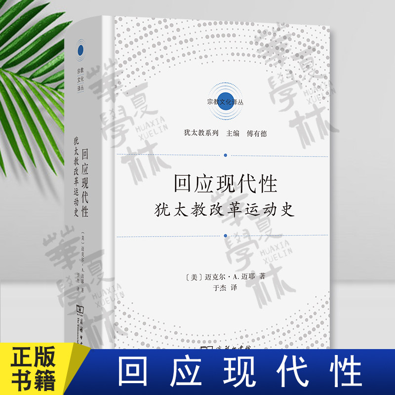 回应现代性:犹太教改革运动史 宗教文化译丛·犹太教系列 [美]迈克尔·A.迈耶 著 于杰 译 商务印书馆