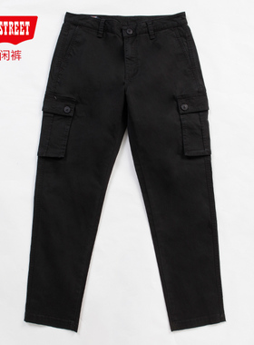 第五街5th street男装多口袋休闲长裤宽松直筒工装裤017973-213