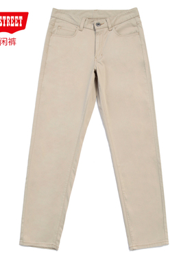第五街5th street中腰男装商务休闲裤修身小脚牛仔裤317316-211M3
