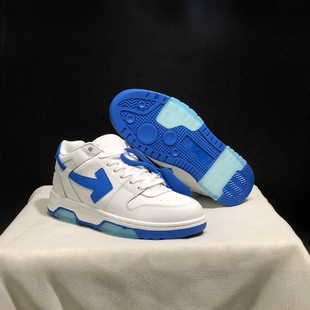 WHITE Out 正品 低帮潮鞋 男女情侣款 Office联名时尚 OFF休闲板鞋