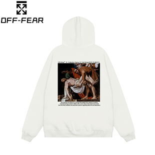 潮流百搭WHITE长袖 男女上衣休闲大码 箭头OW卫衣潮 OFF春秋冬季 正品