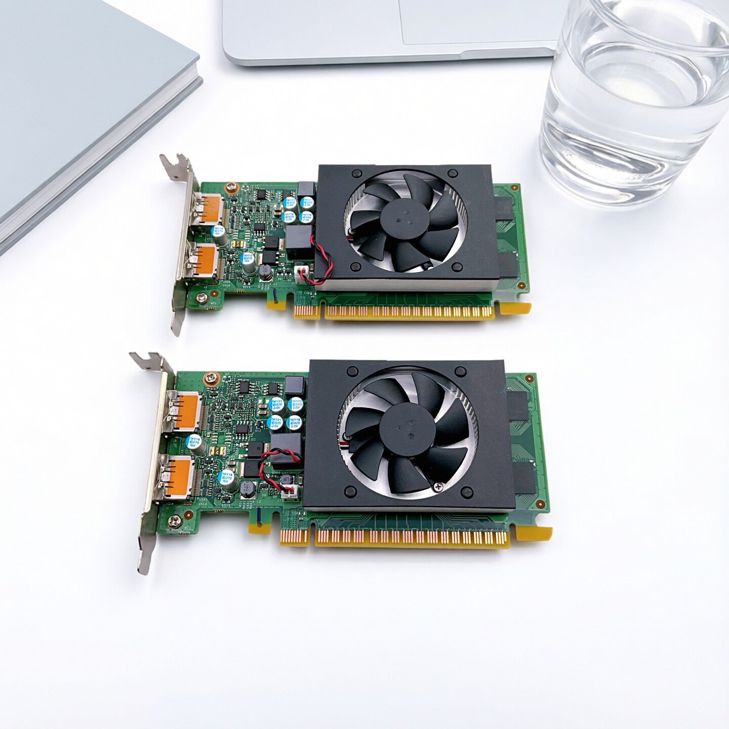 联想全新原装正品GT730 2GB拆机显卡DDR5 双DP高清口4K半高刀卡