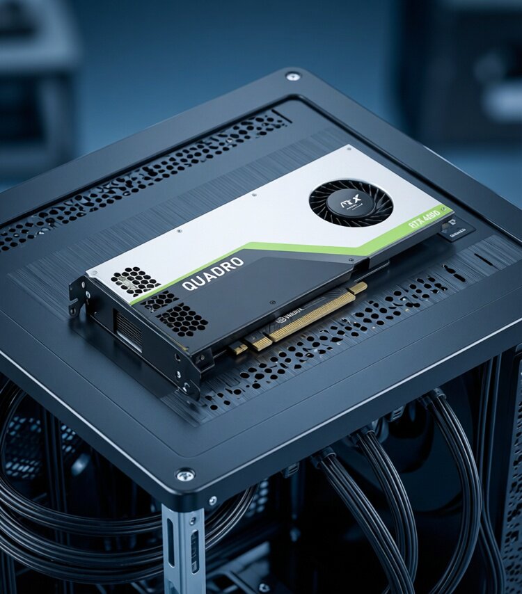 原装正品Quadro RTX 4000 8GB图形显卡光线追踪3D建模渲染