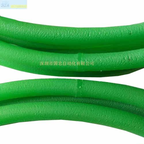 印刷机轨道运输绿色圆皮带