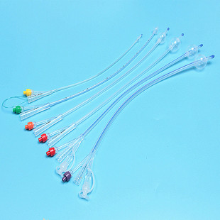 常熟神灵硅胶导尿管儿童男用女用老人双腔三腔导尿管留置29天