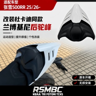 RSMBC适用张雪500RR 改装杜卡迪同款后驼峰竞技加高油箱罩风挡