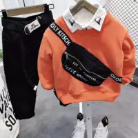 Осенняя детская рубашка для мальчиков, модная сумка, коллекция 2022, в корейском стиле