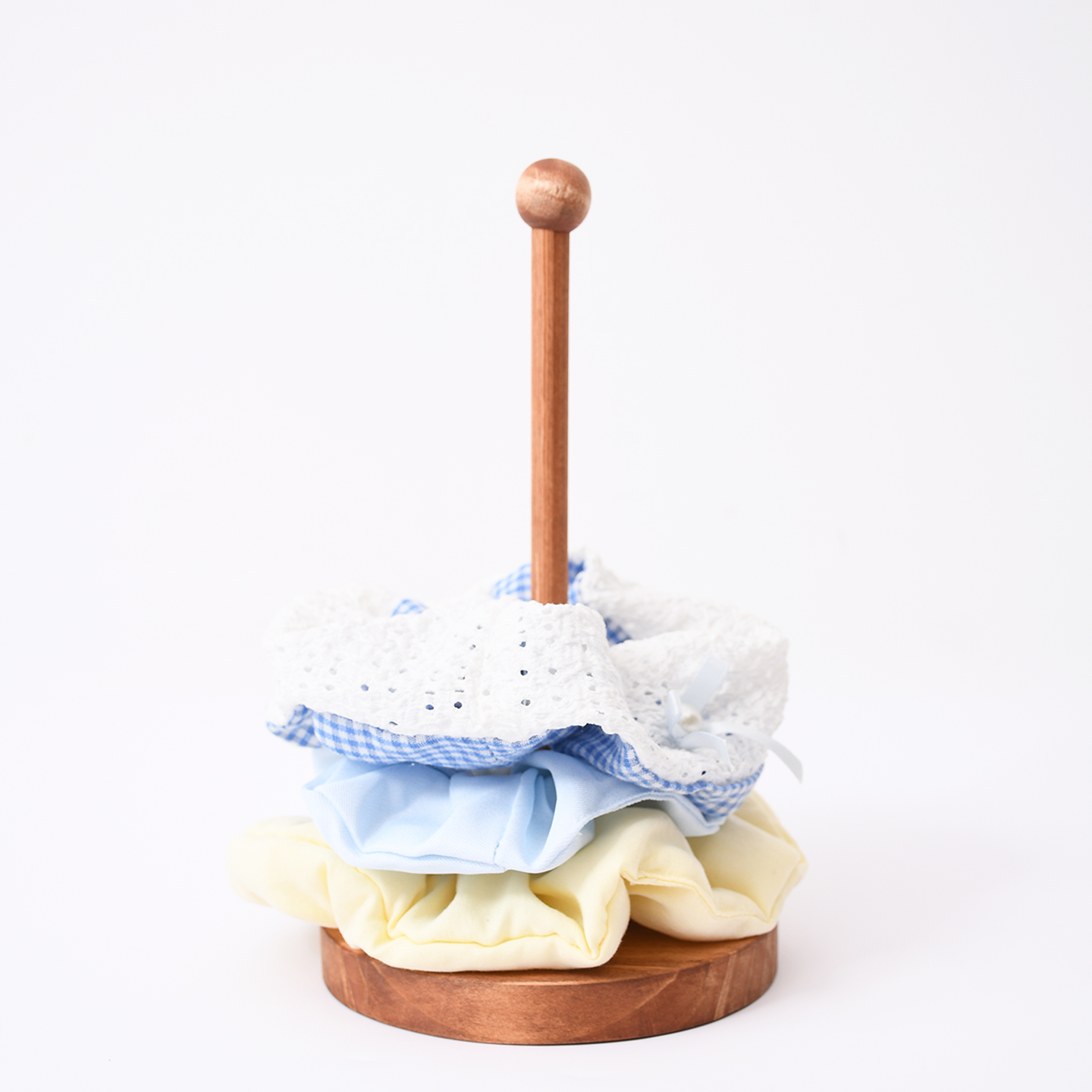 实木桌面梳妆台发圈架