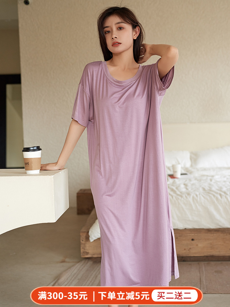 夏天穿什么睡裙既凉快又显瘦。