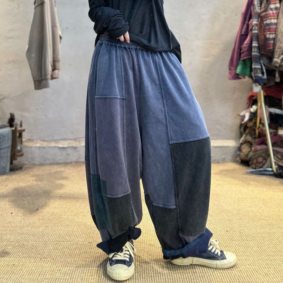 加绒加厚长裤男女休闲裤秋冬卫裤
