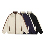 直播秋冬美式潮牌重磅双拉链外套卫衣宽松大码夹克A432-WY99-P65，男装夹克，电商A456（原C415）