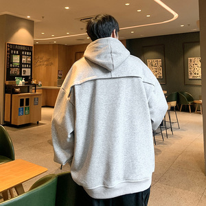 主推款潮牌美式刺绣大连帽铁口设计卫衣外套A432-WY105-P65图片